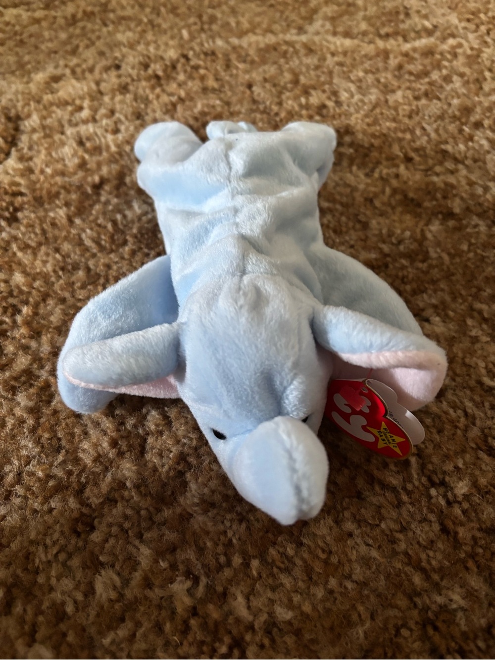 Ty Beanie Baby Peanut the Elephant